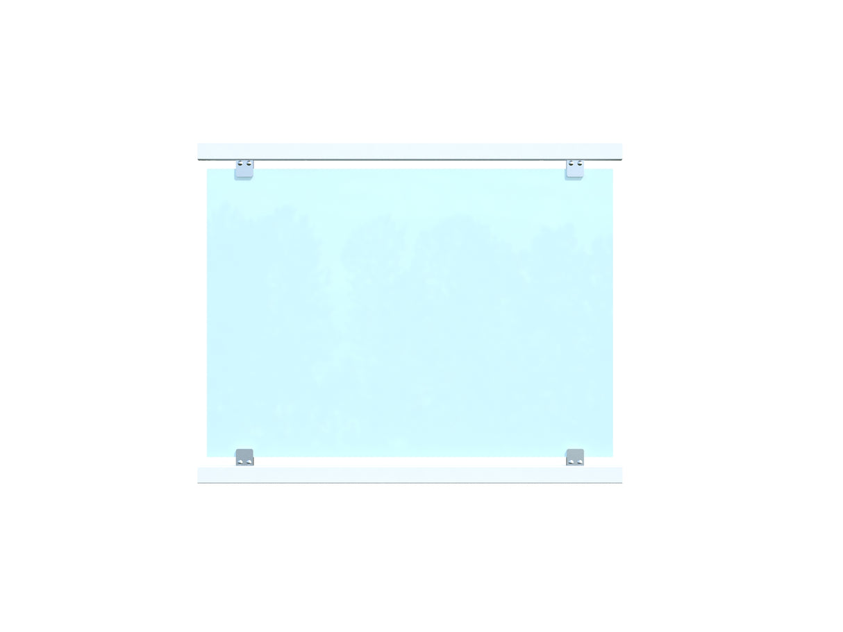 Aitaelelementti 'Siri 11 GLASS, fence for terrace' (1108x890)