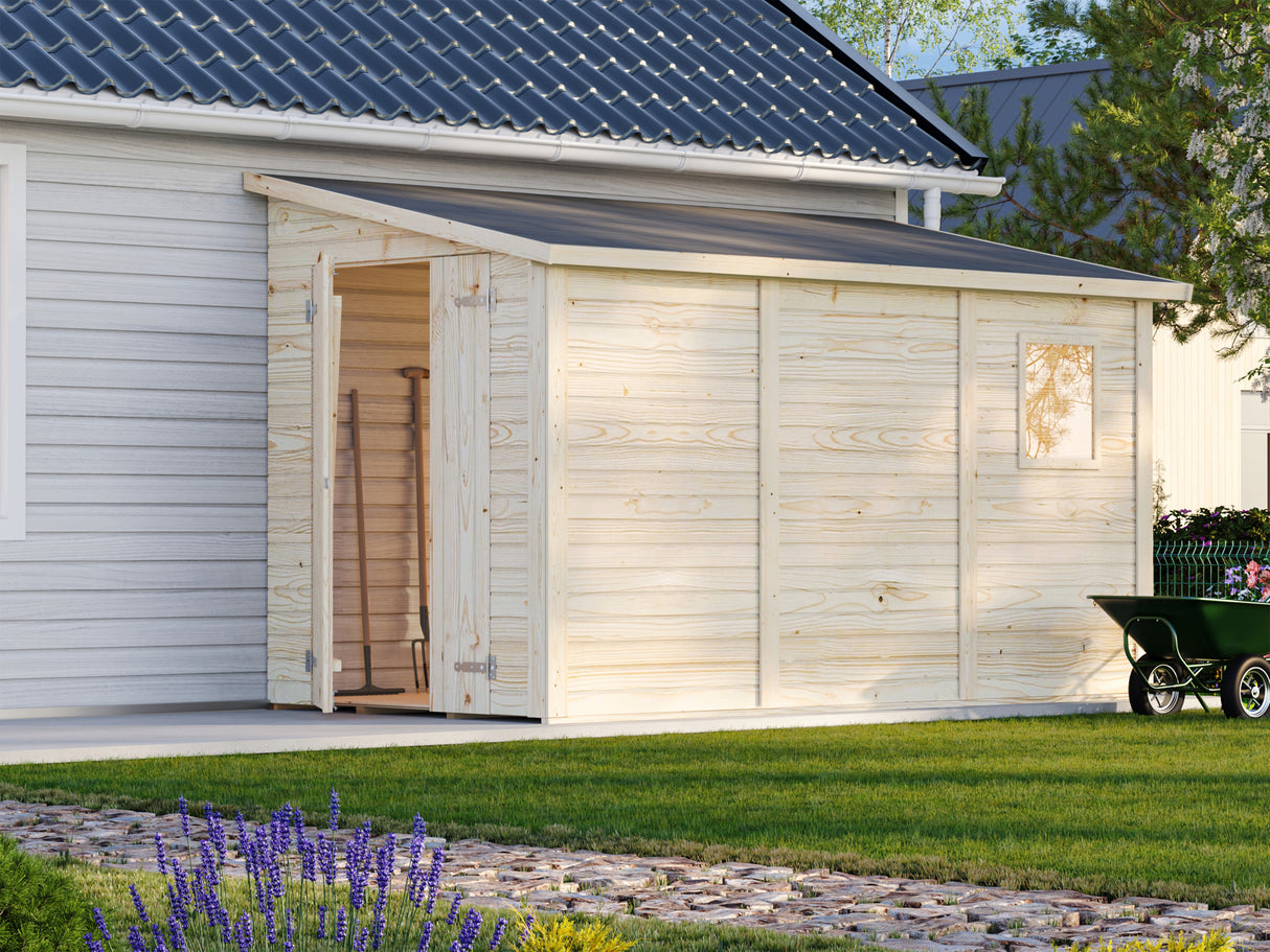 Mia M (3,3x1,7m | 5,4m²) Varasto rakennuksen viereen