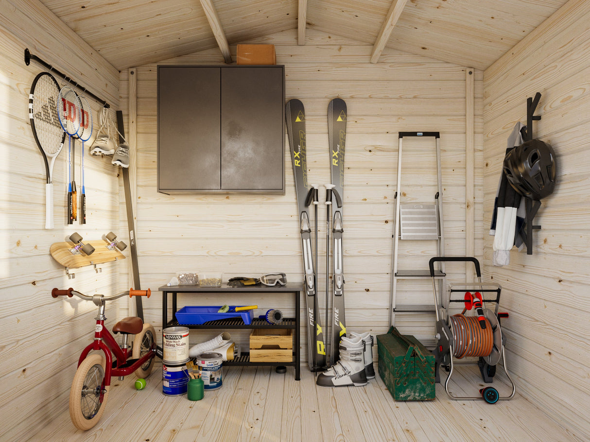 Emma S (2,6x2,2m | 4,6m² | 28mm) Kompakti alppityylinen vierasmaja