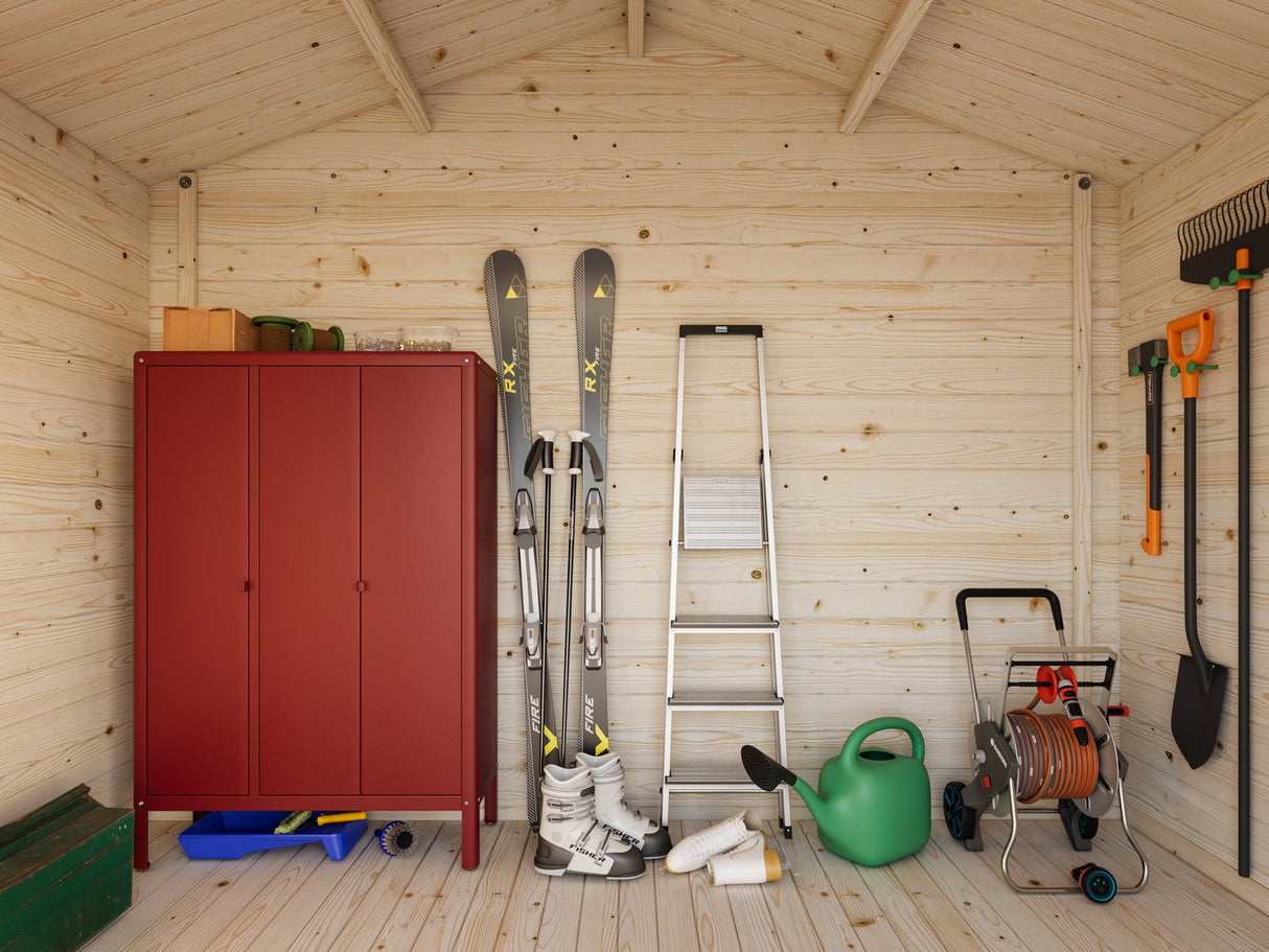 Vivian M (3x2,4m | 6,9m² | 28mm) Kompakti pihamökki