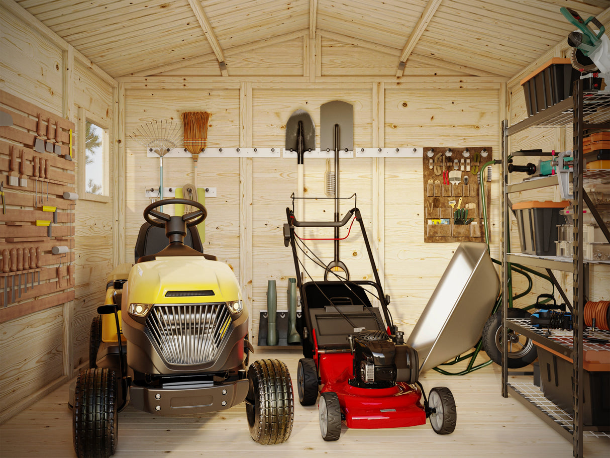 Dan L (2,7x5,5m | 14,7m²) Iso kaksihuoneinen varasto