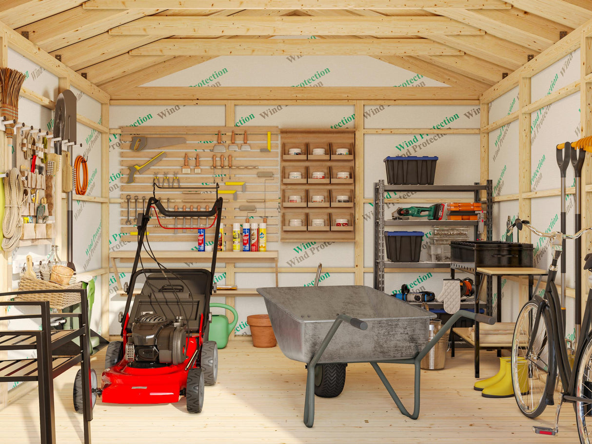 Martin M Säilytysvarasto (3,3x4,5m | 13,6m²)