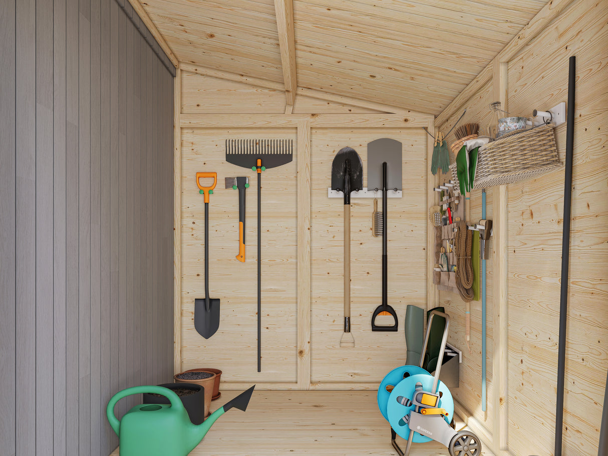 Mia S (2,2x1,7m | 3,6m²) Varasto rakennuksen viereen