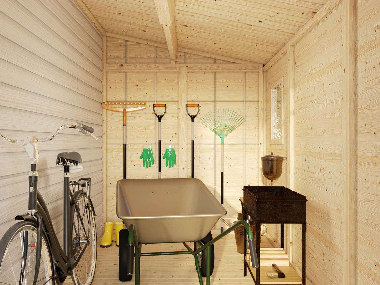 Mia M (3,3x1,7m | 5,4m²) Varasto rakennuksen viereen