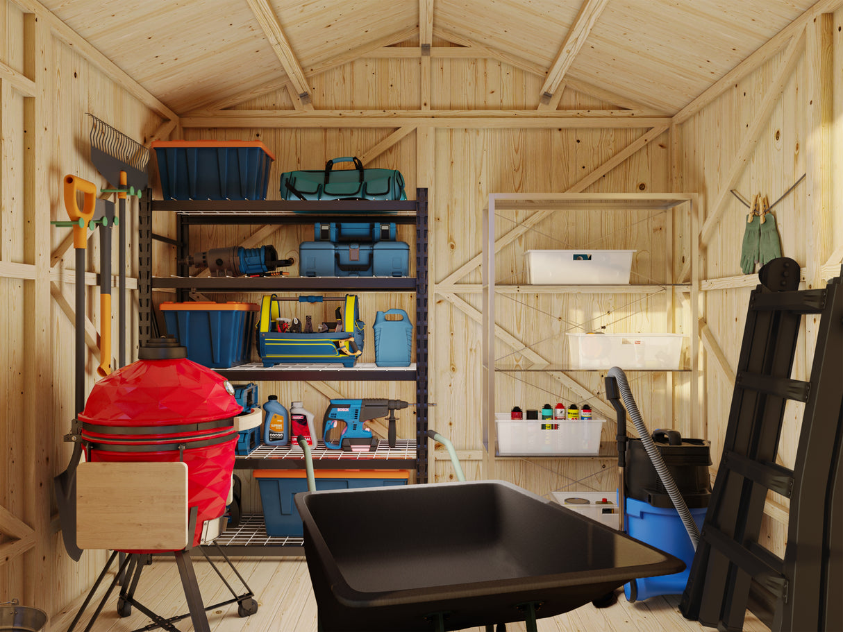 Nils S (2,3x2,4m | 5,4m²) Kompakti pihavarasto