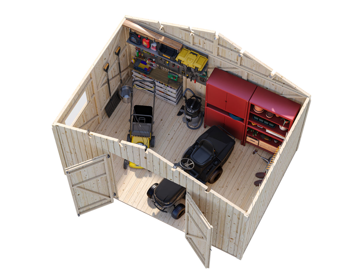 Nils M (3,5x2,4m | 8,2m²) Pihavarasto