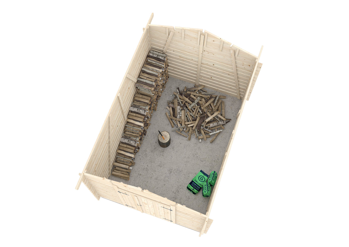 Puuliiteri Samuel (2,7x3,7m | 8,4m² | 34mm)