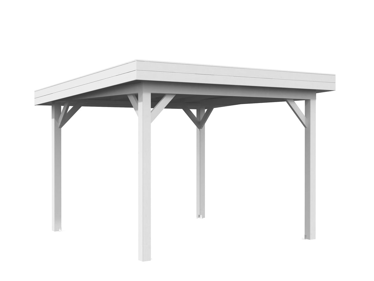 Lenna Gazebo M (3x3m | 8,3m² | 120x120mm) Tasakattoinen paviljonki