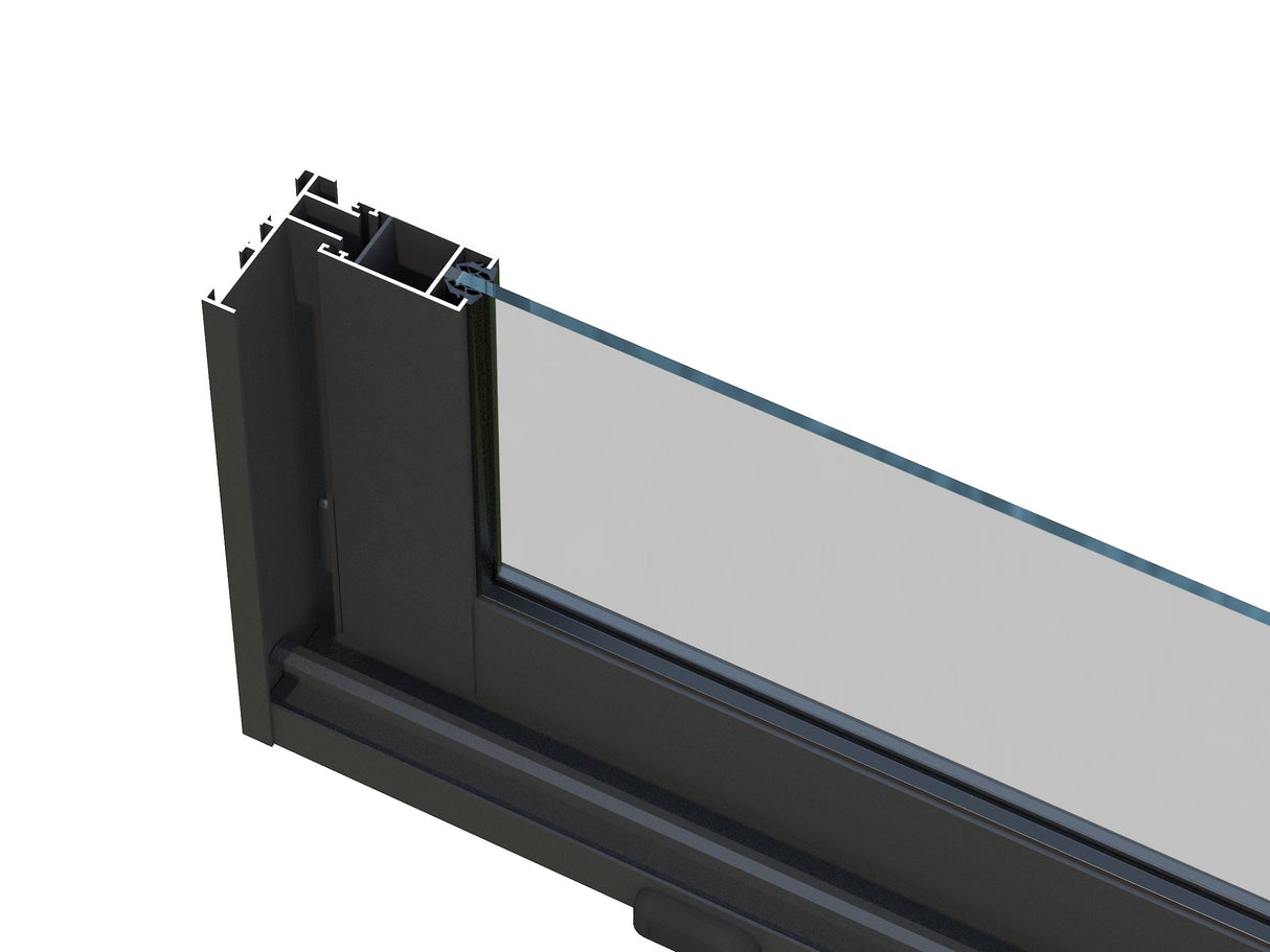 Saga S (4,2x3 m | 11,6 m² | 120x120 mm) Kompakti erillinen lasipuutarha tai kesähuone pihaan