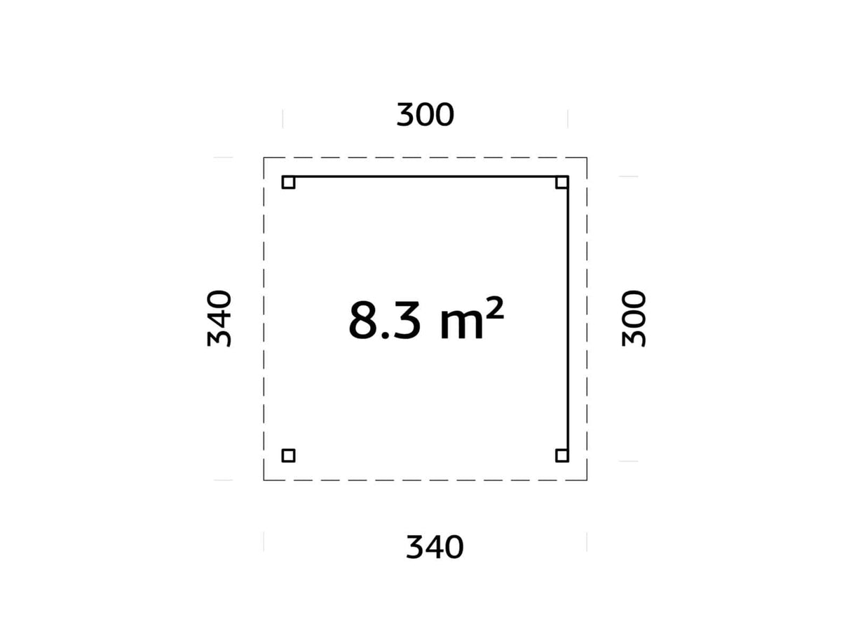 Lenna 302 (3x3m | 8,3m²)