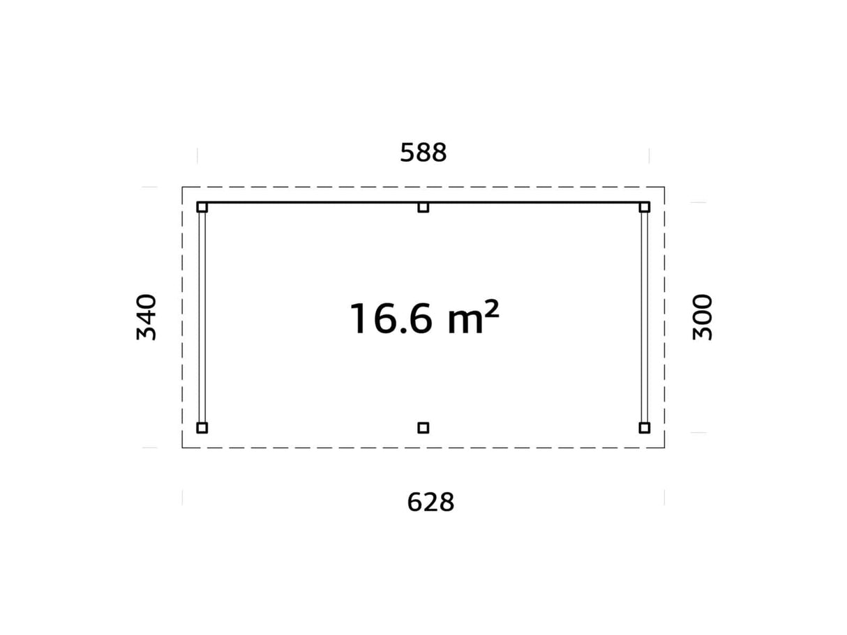 Lenna 308 (5,9x3m | 16,6m²)