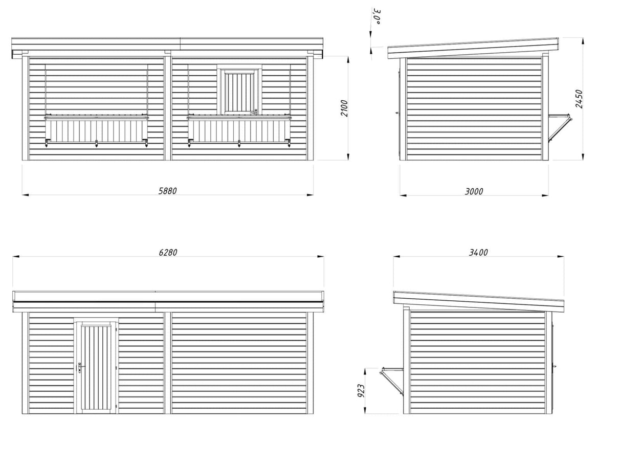 Lenna 311 (5,9x3m | 16,6m²)