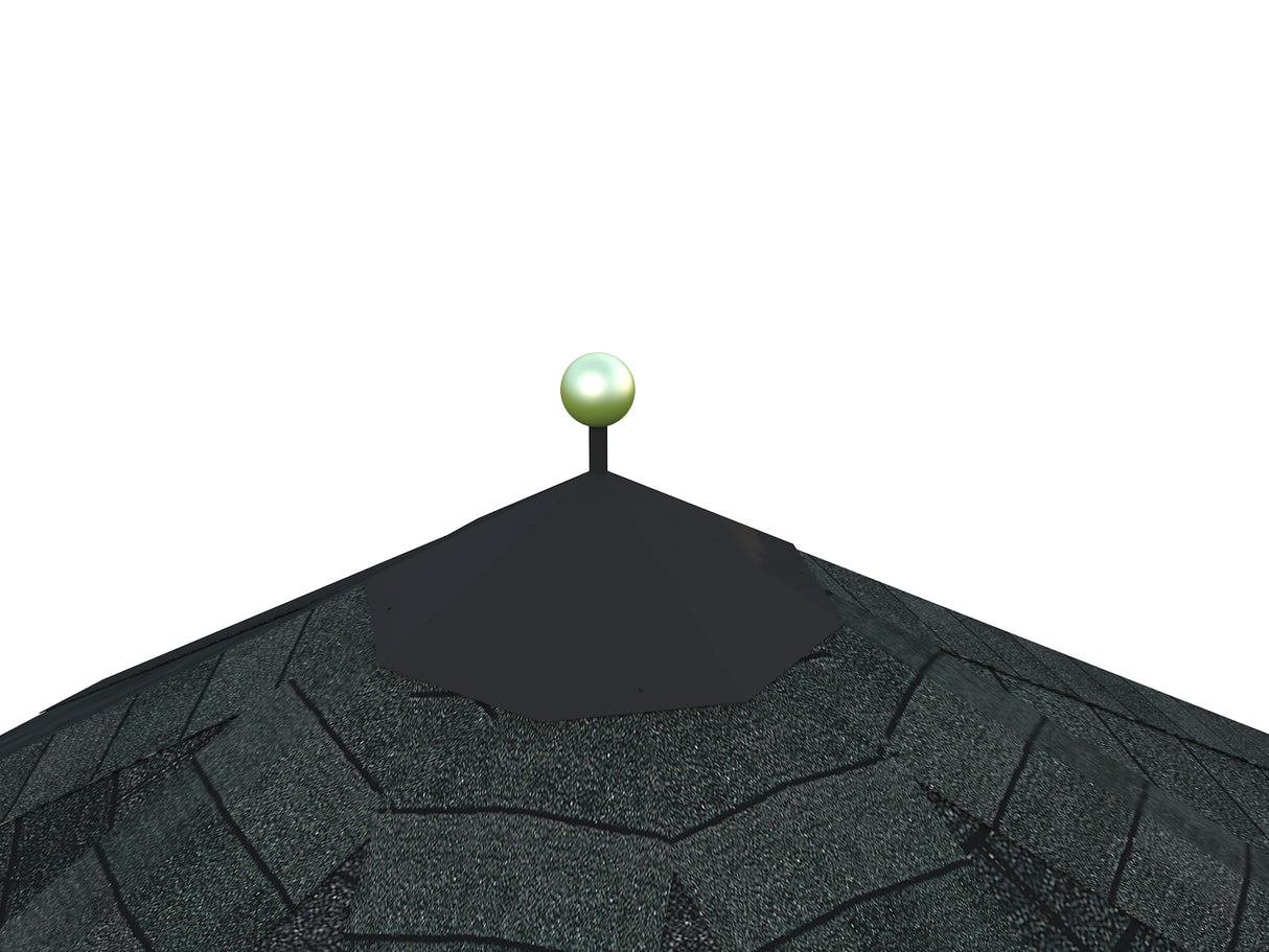 Veronica 4 (2,9x3,6m | 6,7m² | 28mm) Kahdeksankulmainen huvimaja