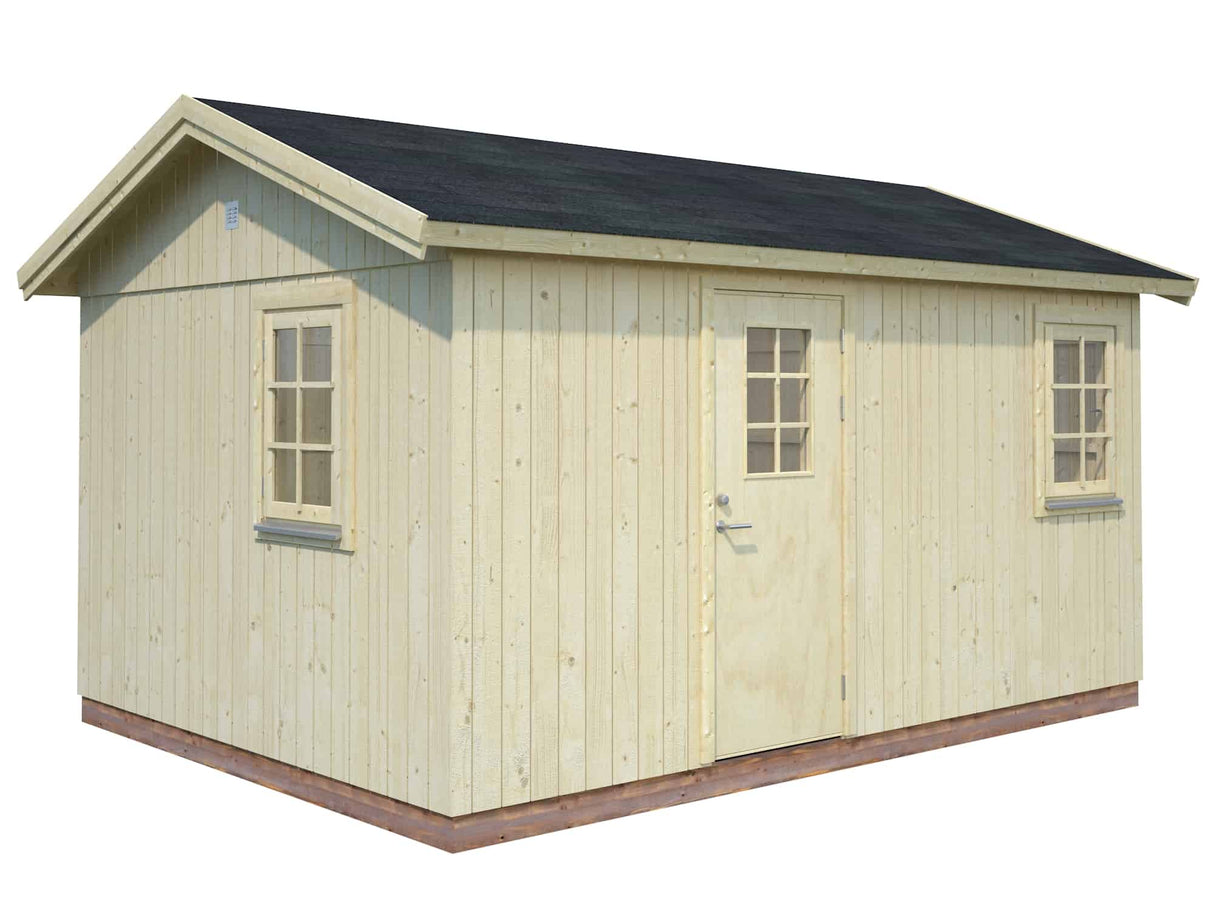 Hedwig (3,3x4,5m | 13,8m²) Moderni pohjoismainen piharakennus