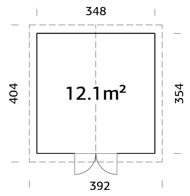 Lucas M (3,5x3,5m | 12,1m²)