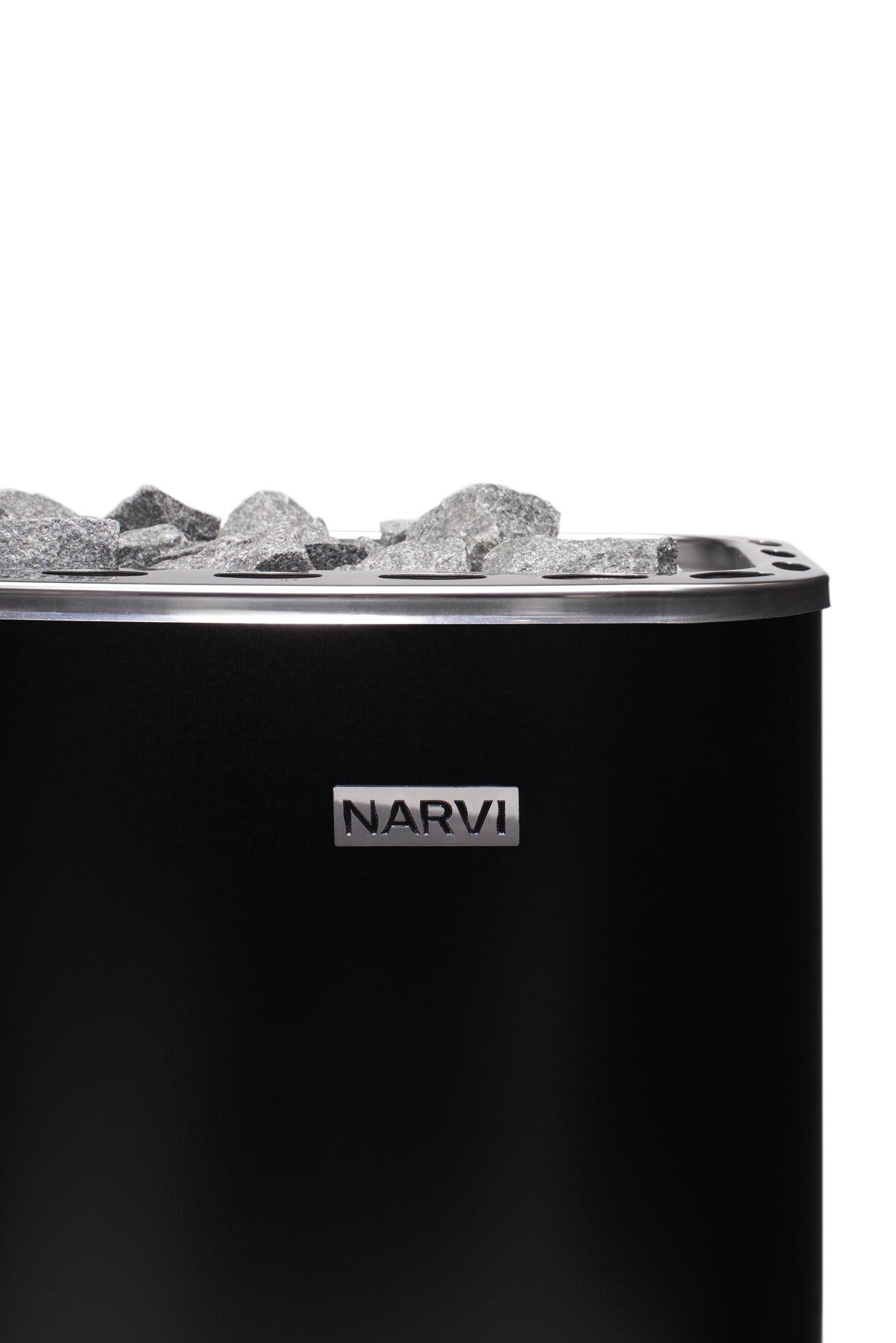 Narvi 9 kW sähkökiuas ja kiuaskivet