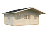 Helena L (5,3x4,1m | 18,6m² | 70mm) Perinteinen vierasmaja