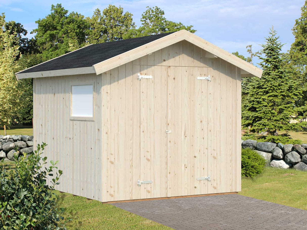 Nils S (2,3x2,4m | 5,4m²) Kompakti pihavarasto