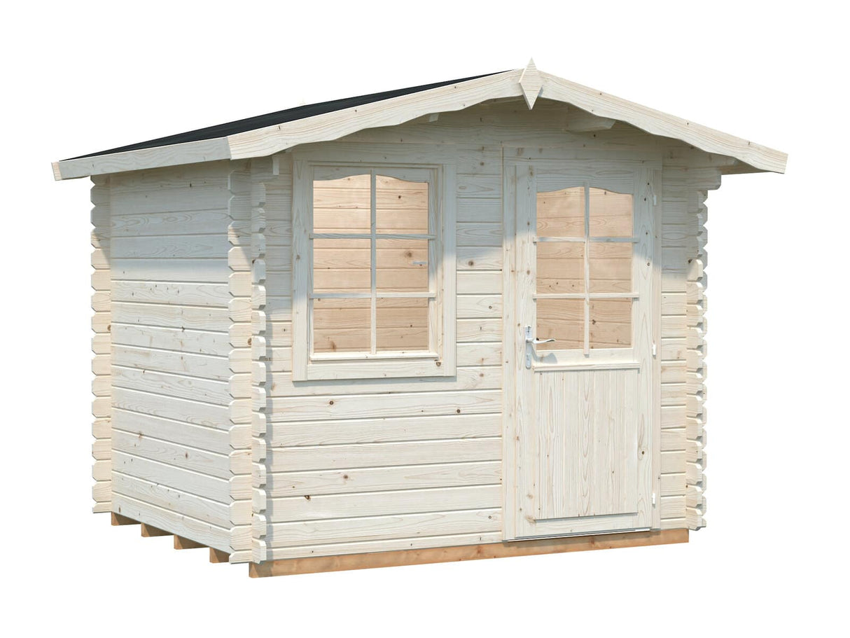 Emma S (2,6x2,2m | 4,6m² | 28mm) Kompakti alppityylinen vierasmaja
