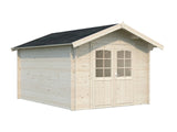 Lotta M (3x4m | 10,0m² | 34mm) Perinteinen pihamökki