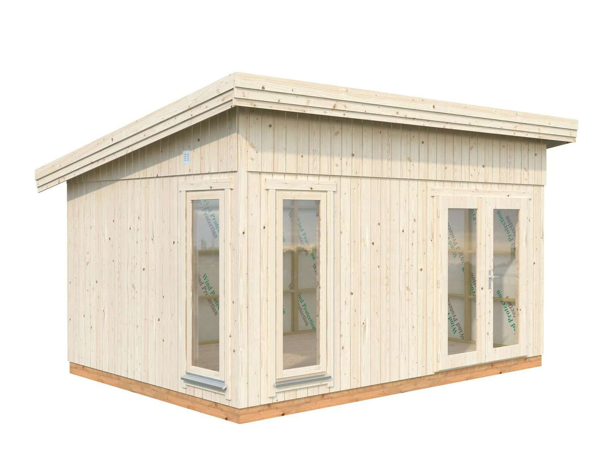 Simone (4,5x3,3m | 13,6m²) Moderni pohjoismainen vierasmaja