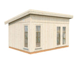 Simone (4,5x3,3m | 13,6m²) Moderni pohjoismainen vierasmaja