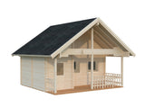 Leila 2 (20,0+10,4 m2 | 70mm) Saunamökki