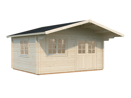 Helena S (4,7x3,8m | 15,1m² | 70mm) Perinteinen vierasmaja