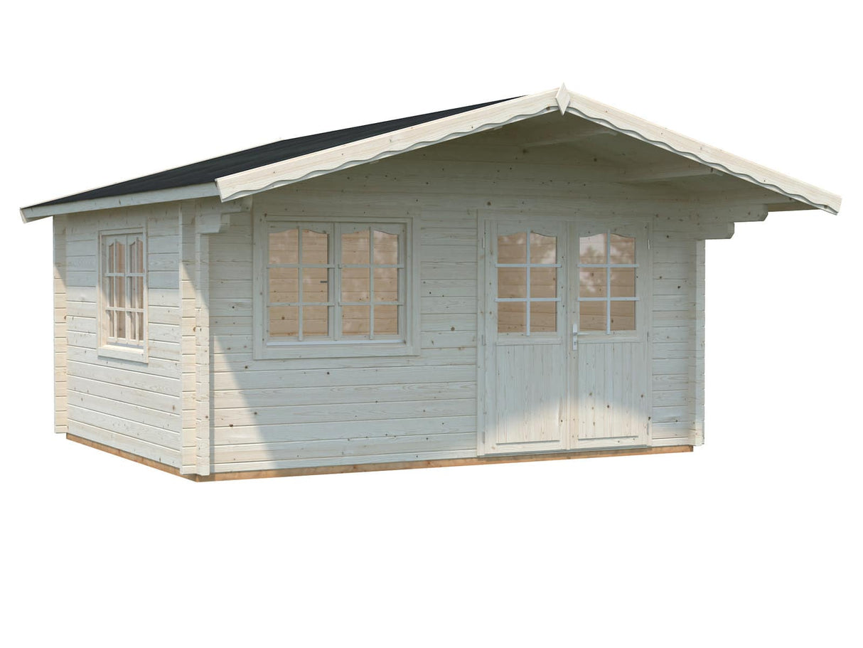 Helena S (4,7x3,8m | 15,1m² | 70mm) Perinteinen vierasmaja