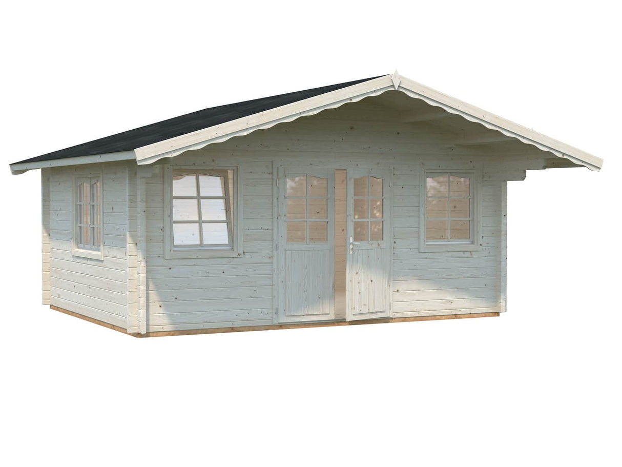 Helena L (5,3x4,1m | 18,6m² | 70mm) Perinteinen vierasmaja
