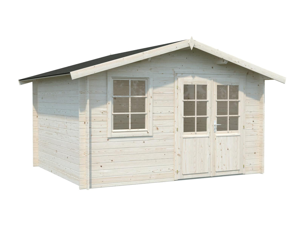 Klara M (3,5x3m | 10,4m² | 28mm) Kompakti hirsimökki