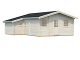 Emily (6,6x7,8m | 39,2m² | 70mm) Kevythirsistä aitta-vierasmaja
