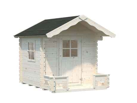 Sam (1,8x1,8m | 2,4m² | 19mm) Klassinen leikkimökki