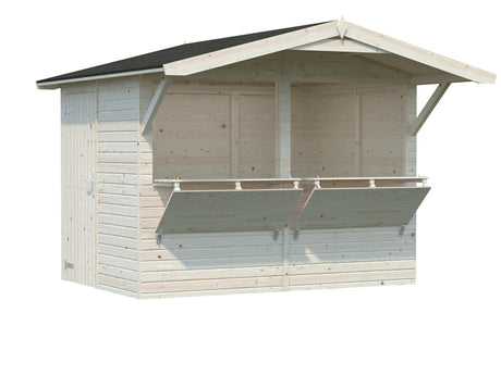 Stella S (2,7x1,9m | 5,0m²) Puutarhabaari, kioski
