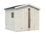 Dan XS (2,4x1,9m | 4,6m²) Pienikokoinen varasto