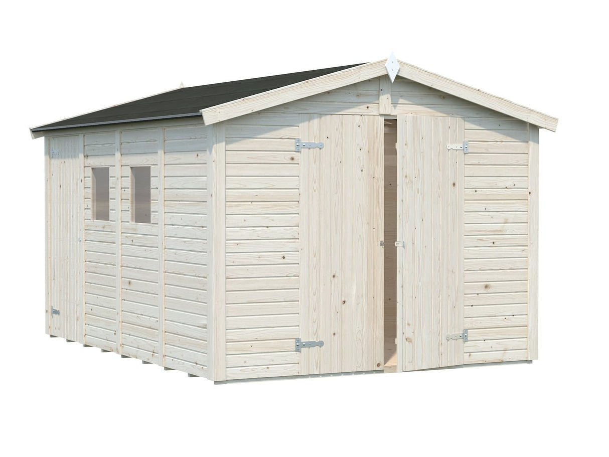 Dan M (2,7x3,7m | 9,9m²) Kaksihuoneinen varasto