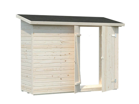 Leif XS (2,3x1m | 2,2m²) Lisävarasto rakennuksen viereen