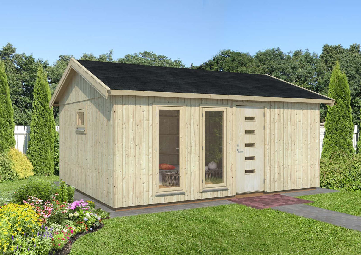 Charlotte (4,5x5,5m | 21,5m²) Moderni piharakennus