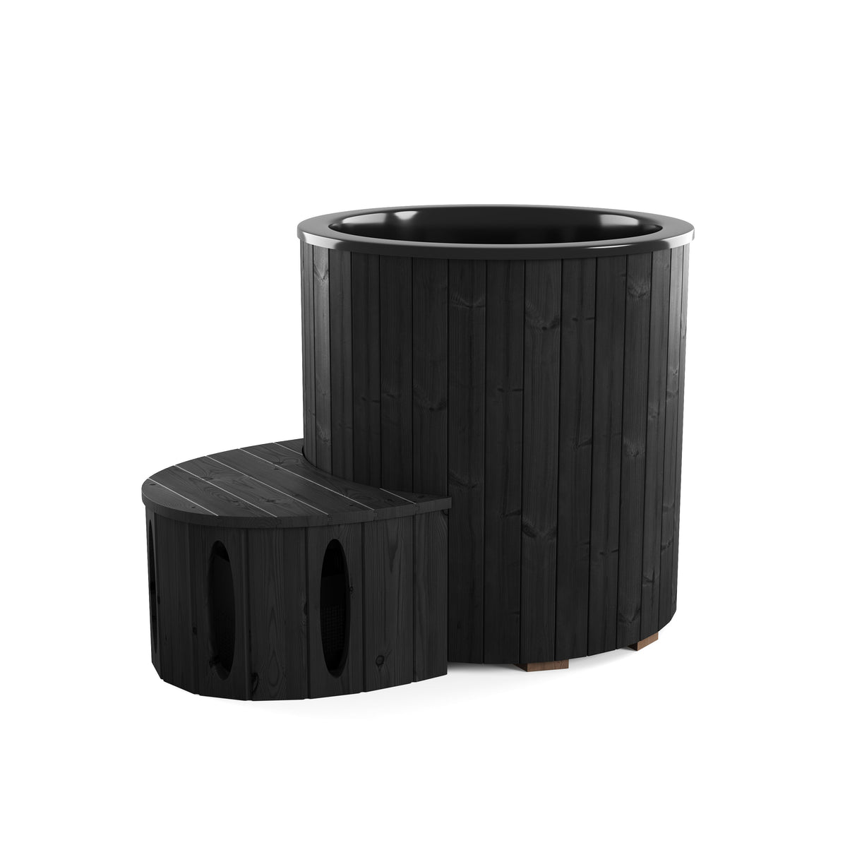 Isen Blackline  (d100cm | 1-hengen) Puinen kylmäallas (valinnainen jäähdytin) - Lämpökansi sisältyy