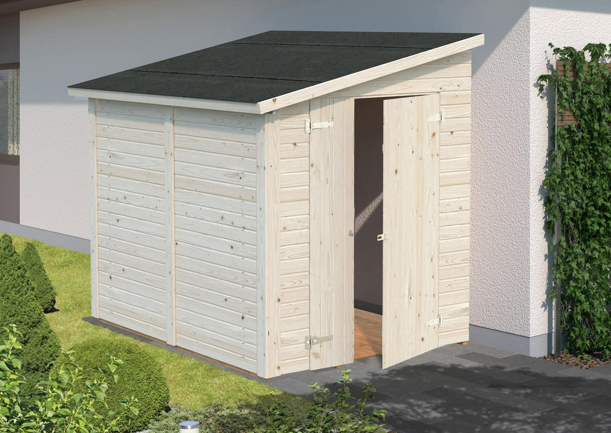 Mia S (2,2x1,7m | 3,6m²) Varasto rakennuksen viereen