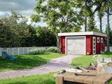 Rasmus (3,6x5,5m | 19,0m² | 44mm) Nosto-ovella