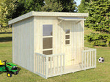 Harry (2x1,6m | 3,1m² | 16mm) Leikkimökki