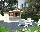 Stella S (2,7x1,9m | 5,0m²) Puutarhabaari, kioski