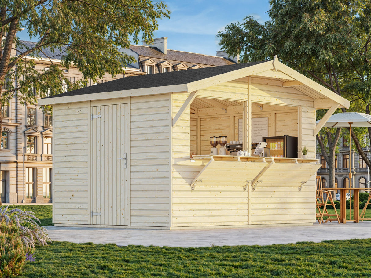 Stella M (3,2x2,6m | 8,2m²) Puutarhabaari, kioski