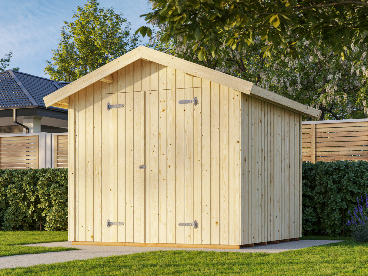 Nils S (2,3x2,4m | 5,4m²) Kompakti pihavarasto
