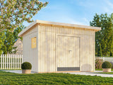 Stig (3,5x2,4m | 8,2m²) Moderni ja turvallinen puutarhavarasto