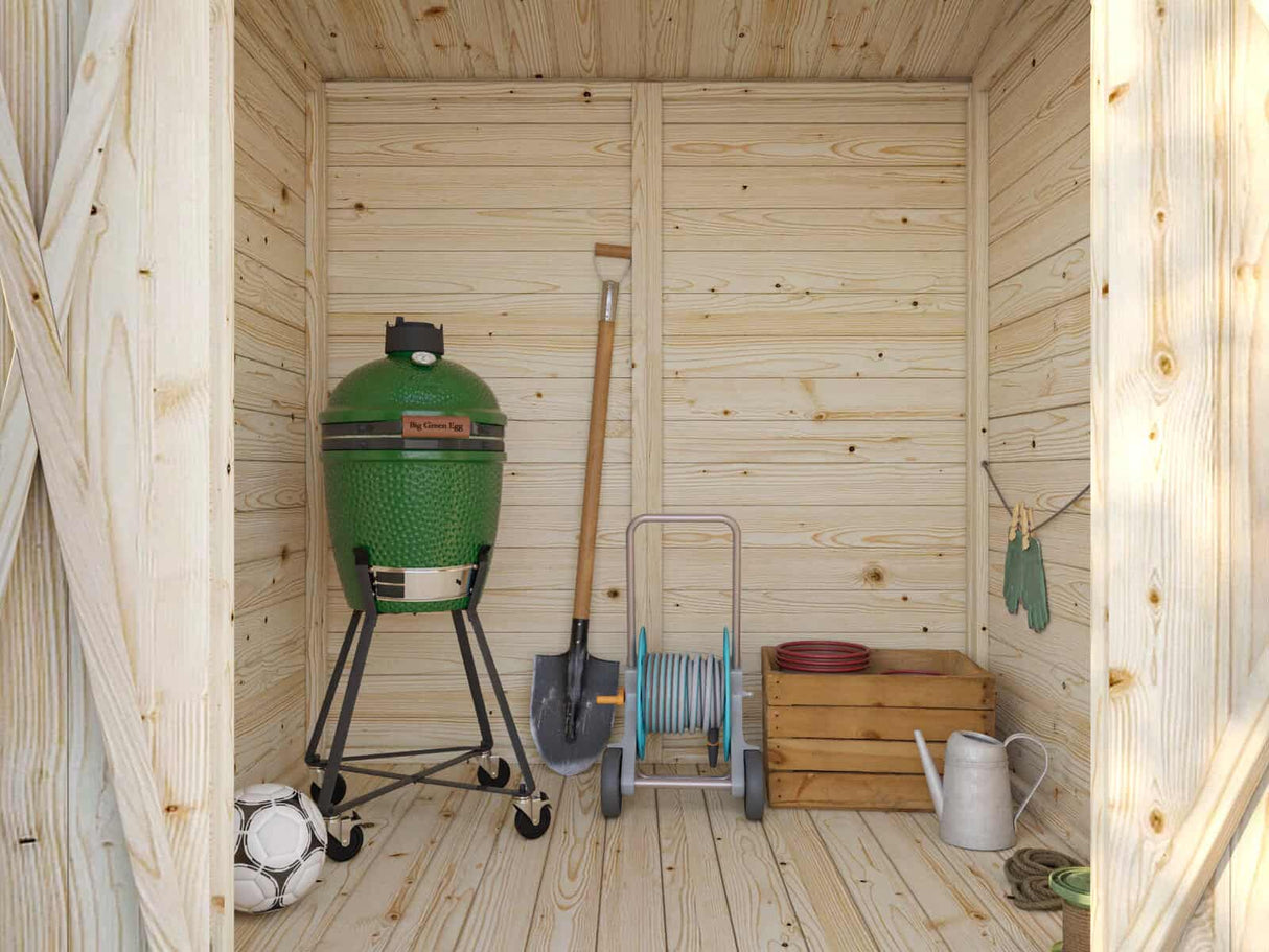Leif S (1,8x1,7m | 3,0m²) Kompakti puutarhavaja