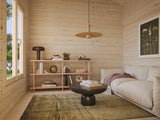 Anna L (8x5m | 26,8m² | 70mm) tilava kolmen huoneen pihimökki