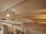 Emily (5,9x5,7m | 40,1+5,2m² | 70mm) Tilava vierasmaja