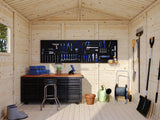 Dan XS (2,4x1,9m | 4,6m²) Pienikokoinen varasto
